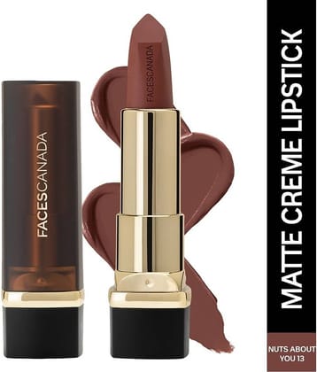 FACES CANADA Comfy Smoothe Matte Creme Lipstick - Don't You Mind 09, 4.2g