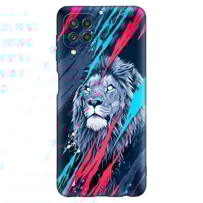 Sher  Samsung A22 4G Premium Embossed Mobile cover