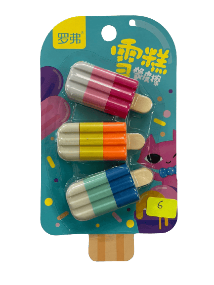 Loufor Eraser Set - Ice cream