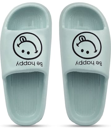 Pampy Angel Green Women's Slide Flip flop