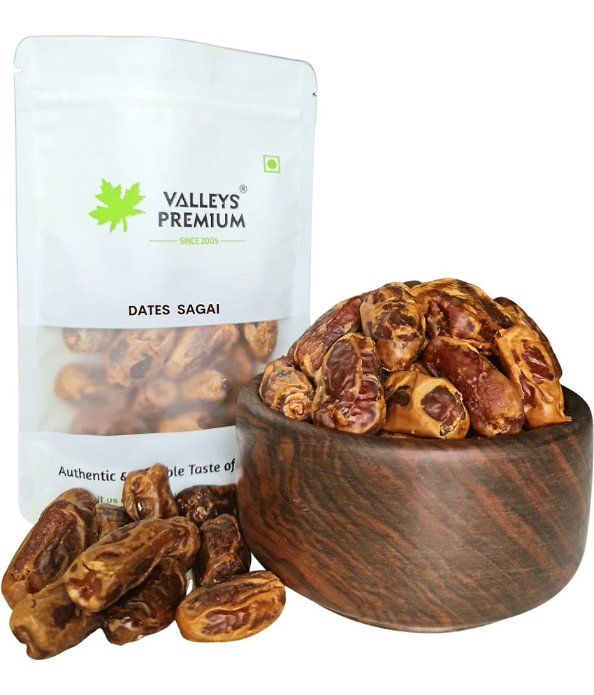 Valleys Premium Saudi Arabian Sagai Dates 400 Grams