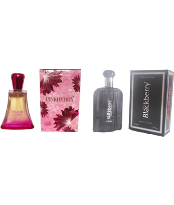 St Louis Inc Exotic BlackBerry Perfume 50ML+ PINKBERRY Appearl Perfume, 50ML