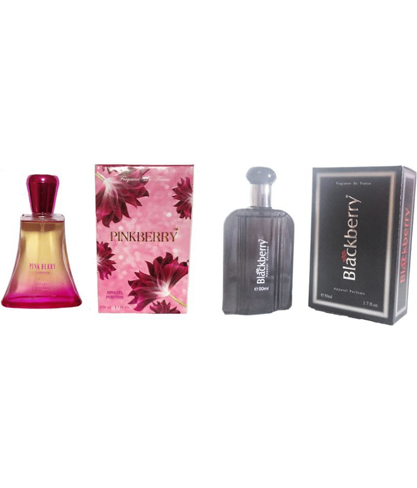 St Louis Inc Exotic BlackBerry Perfume 50ML+ PINKBERRY Appearl Perfume, 50ML