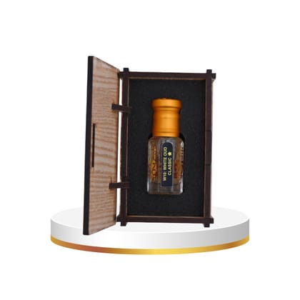 alnaqi fragrances White Oud Classic Attar |Perfume Oil | Unisex Arabian Attar | Alcohol-Free Roll-On | Long-Lasting Concentrated Perfume Oil with White Oud, Floral & Woody Notes alnaqi fragrances White Oud Classic Attar |Perfume Oil | Unisex Arabian Attar | Alcohol-Free Roll-On | Long-Lasting Concentrated Perfume Oil with White Oud, Floral & Woody Notes