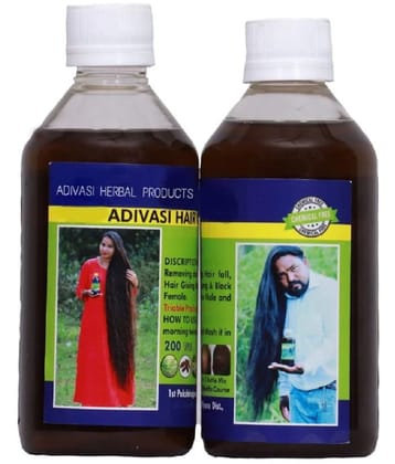 Oilanic Adivasi Herbal Hair Oil For Anti Hair Fall Combo of  125 mL Pack of 2