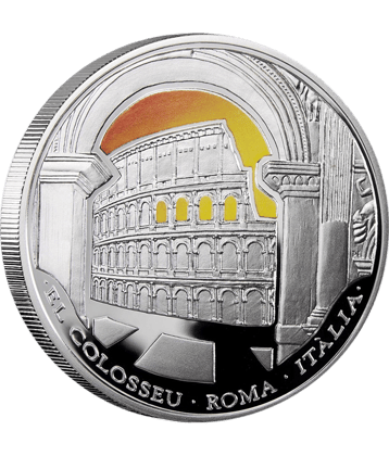 newWay - Wonders of Colosseum, Les Meravelles Del Mon 1 Numismatic Coins