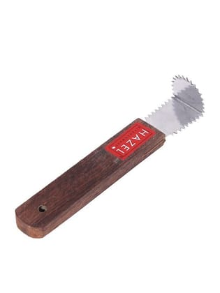 HAZEL Stainless Steel Coconut Grater , Chirava Coconut Scraper Manual Wooden Handle , Handheld Coconut Peeler Scrapper , Kitchen Accessories Items HAZEL Stainless Steel Coconut Grater , Chirava Coconut Scraper Manual Wooden Handle , Handheld Coconut Peeler Scrapper , Kitchen Accessories Items