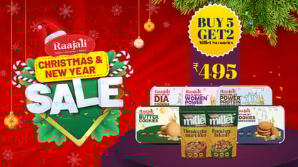 Multimillet Cookies and Savouries