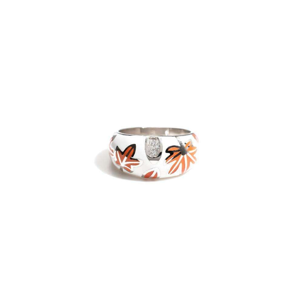 Aleanna | 925 Silver Ring for Women-SILVER / 12