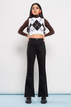 Basic Black Women's Bootcut Jeans 26