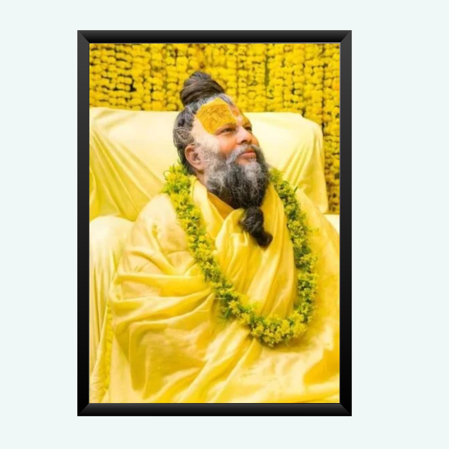 NOKKES Premanand Ji Maharaj Vrindavan Religious Photo frame 5X7 Inch Photo Frame_WEW62