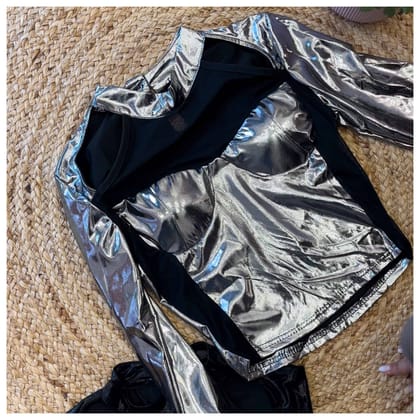 Ken metallic top-silver / XS