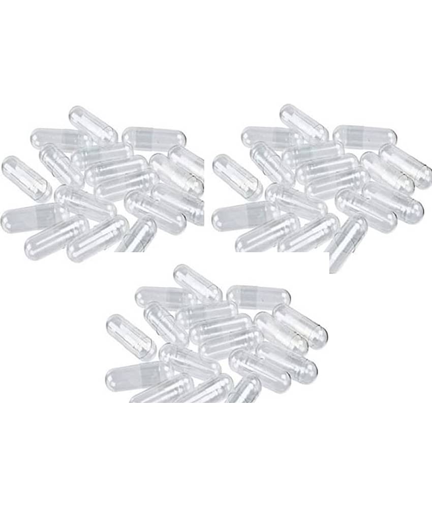 BioMed Empty Gelatin Capsules colorless 2 Capsule 1000 no.s