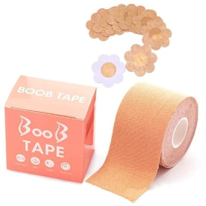 Boob Tape | Nipple Pasties Multipurpose Nipple Tape for Women Push Up & Lifting Body Tape for Women Breast Tape Breast Lift Bra Tape