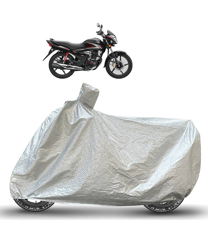 Caronix Bike Body Cover for Honda CB Shine ( Pack of 1 ) , Silver