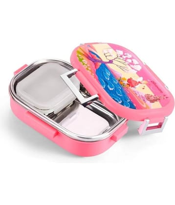 Oliveware Snacky Stainless Steel Lunch Box (Pack of 1)