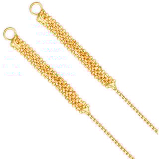Kanchain Ear chain kanoti ear Cuff Ear to Ear Chain for Women and Girls- (VFJ1015KC)