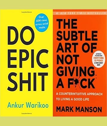 Do Epic Shit + The Subtle Art of Not Giving a Fuck (Set of 2 Books) Product Bundle – 1 January 2021
