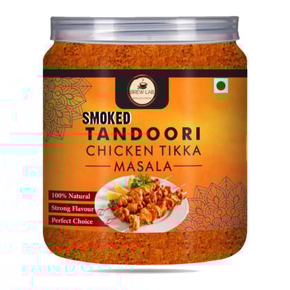 Brew Lab Pure & Natural Smoked Tandoori Chicken Tikka Masala | Rich, Spicy & Tangy Tasty -250gm Brew Lab Pure & Natural Smoked Tandoori Chicken Tikka Masala | Rich, Spicy & Tangy Tasty -250gm