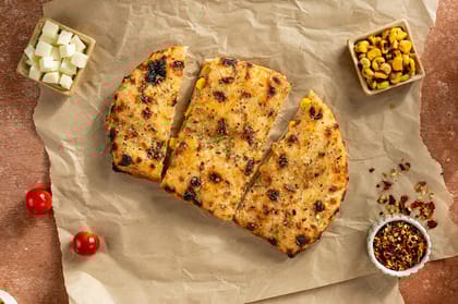 Corn & Cheese Stuffed Garlic Bread