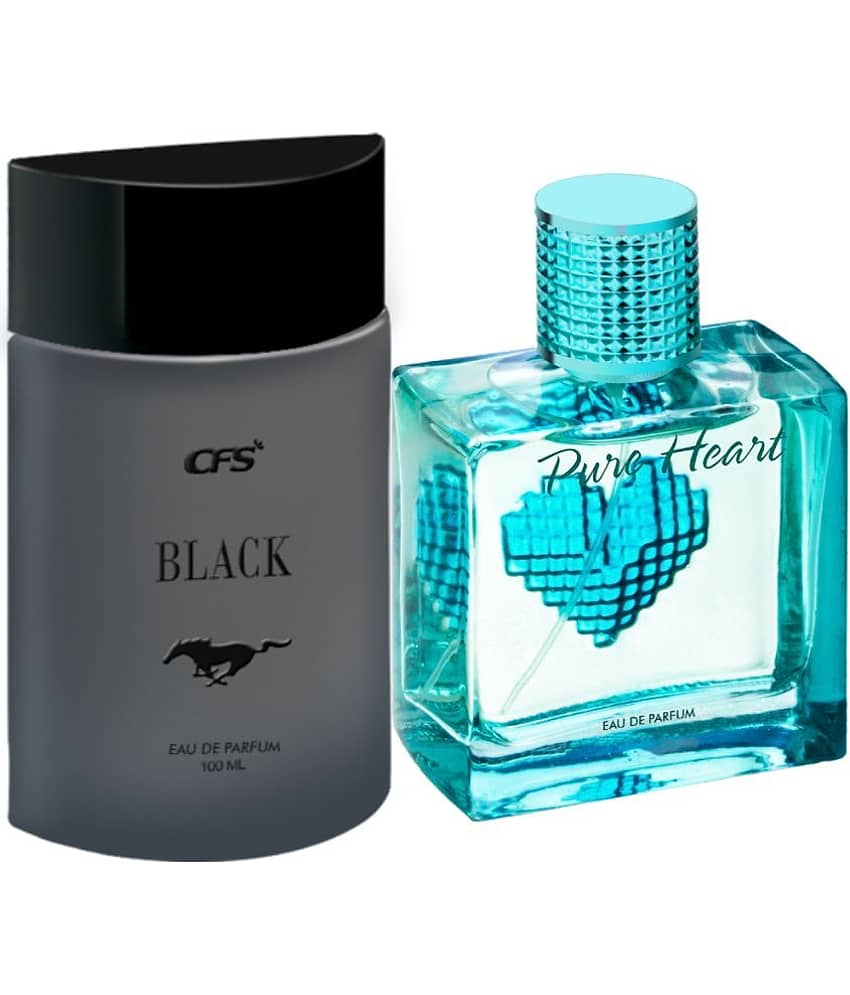 CFS Black & Pure Heart Pink EDP Long Lasting Perfume