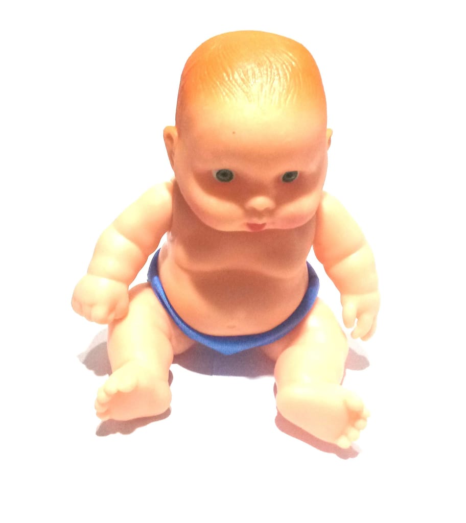Nawani Soft Feel Squishy Rubber Cute Little Doll for Kids, Size - 16/14 cm - Towels | Buy online on ZillyBuy