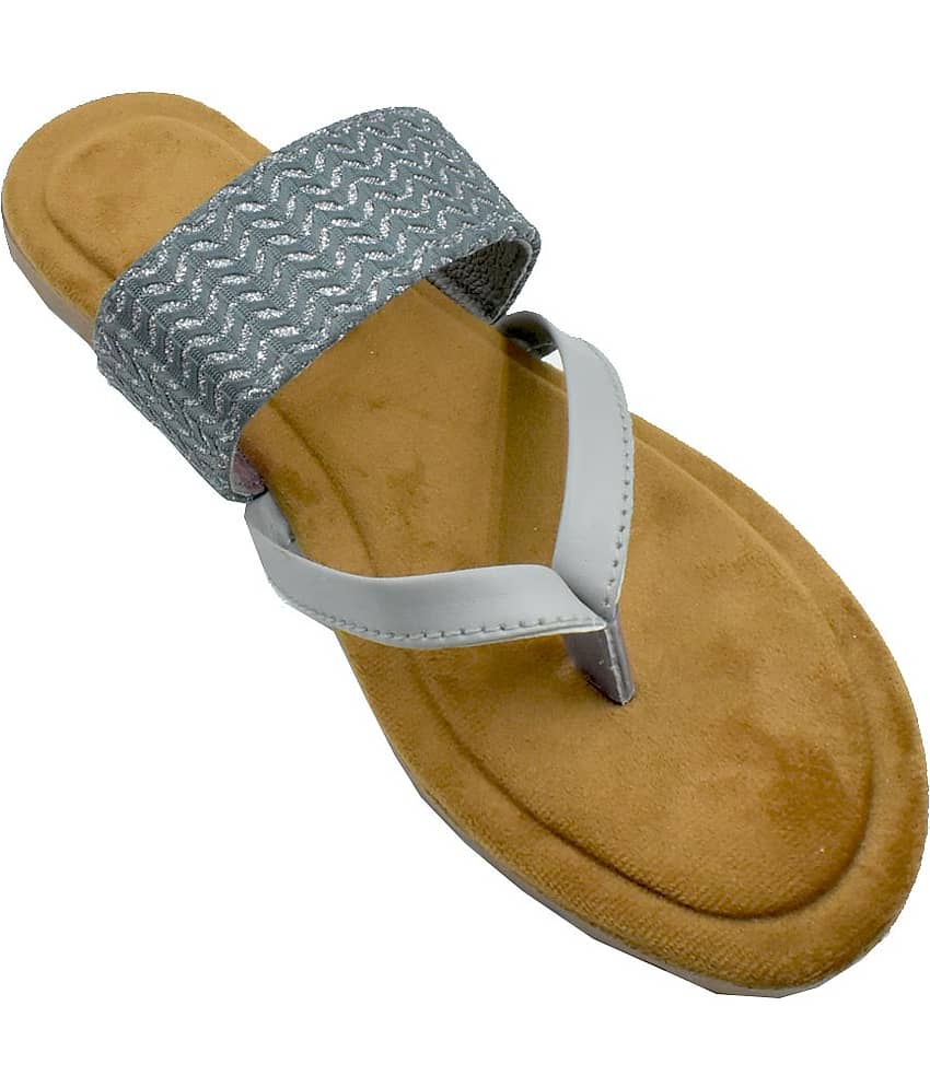 Anjaneya Creations Gray Flats
