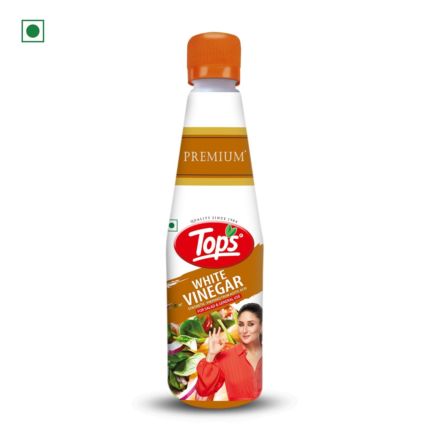 Tops White Vinegar - Synthetic, 610 ml