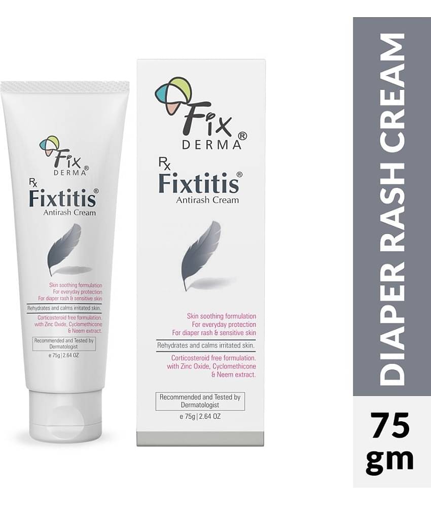 Fixderma Fixtitis Anti Rash & Diaper Rash Ceam for Baby 75g, (Pack of 1)