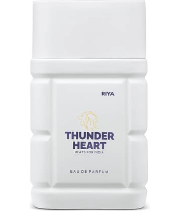Riya Thunder Heart (White) Eau De Parfum (EDP) For Unisex 100 ML ( Pack of 1 )