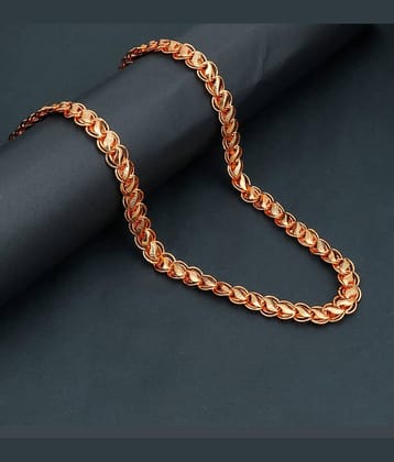 KRIMO Rose Gold Plated Chain ( Set of 1 )