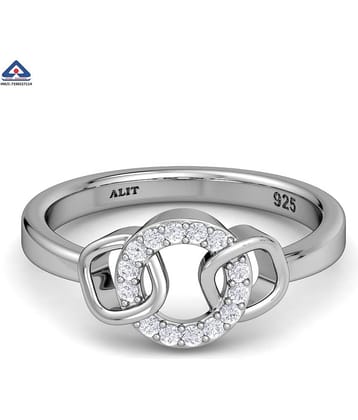 ALITJEWELLERY - Silver Rings ( Pack of 1 )