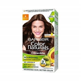 Naturals Cream Brown Garnier Hair Color 4 - 35ml + 30g