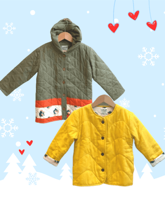 Organic Quilted Jacket Duo-1-2 years