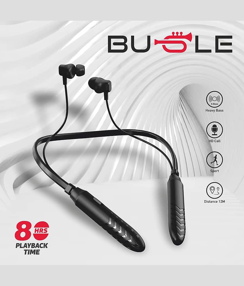 UDDO Bugle Wireless Neckband In-the-ear Bluetooth Headset with Upto 30h Talktime Noise Cancellation - Multicolor
