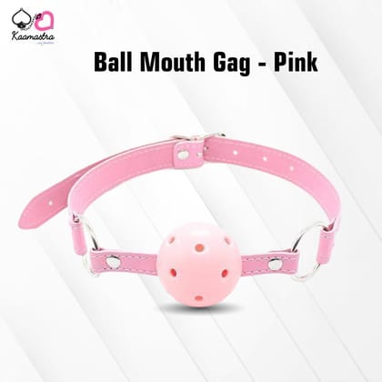 Kaamastra Ball Mouth Gag-Pink / Free Size