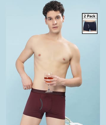 Force NXT Pack of 2 Cotton Trunks For Men's ( Multicolor )