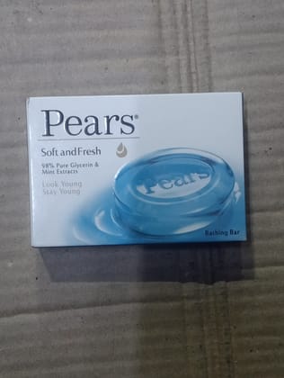 Pears Soft and fresh Look young Stay young 