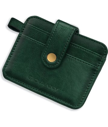 GIOVANNY Green Faux Leather Men's Short Wallet ( Pack of 1 )