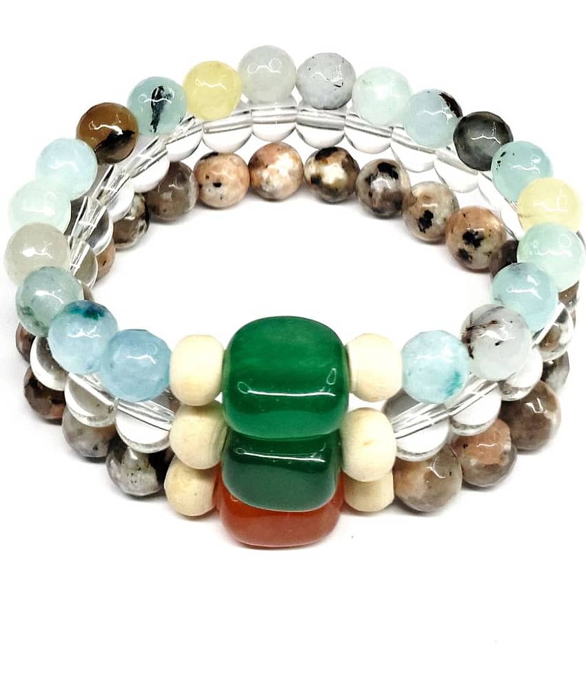 DAIVYA WELLNESS - Multicolor Bracelet ( Pack of 3 )