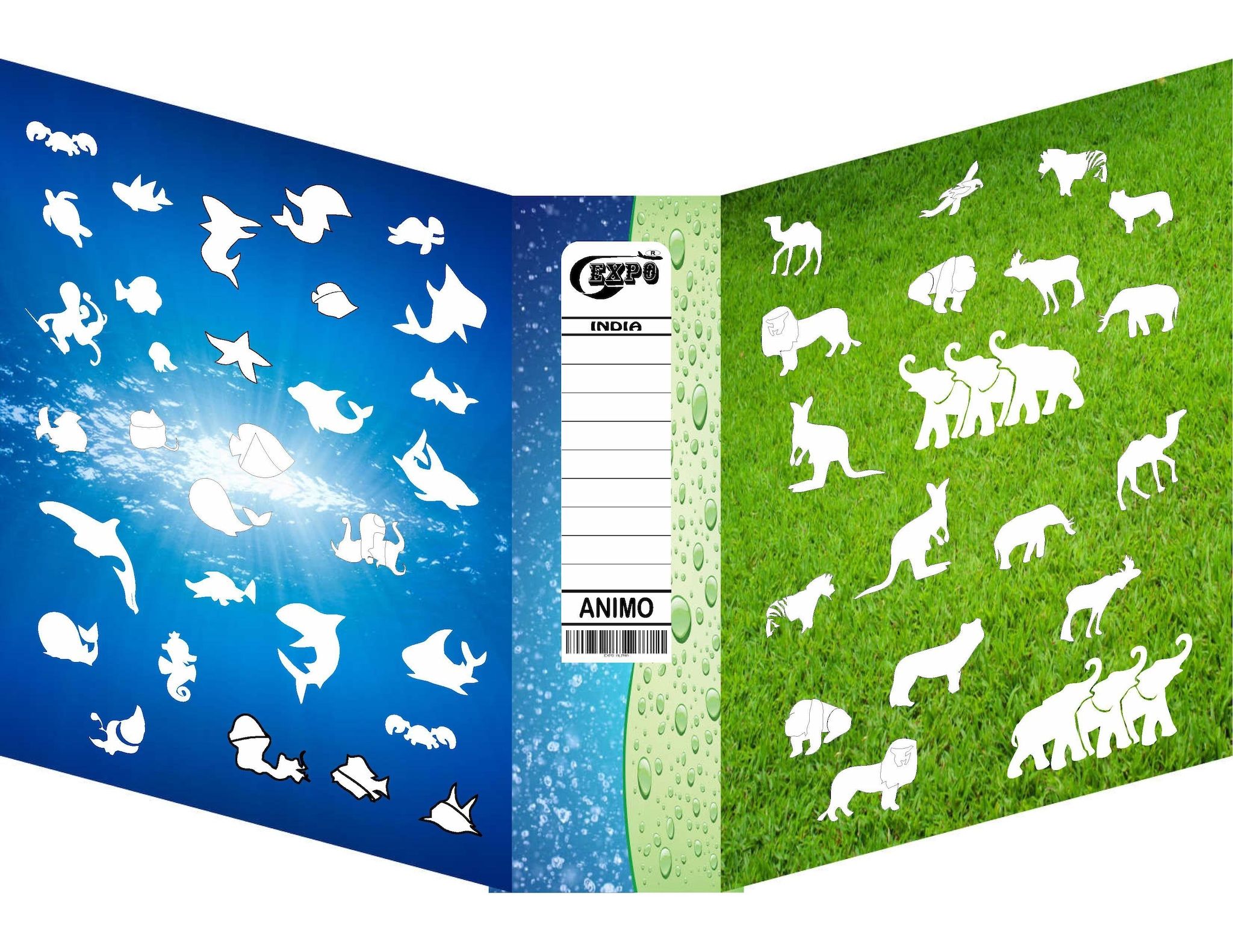 EXPO - Lever Arch Box File - ANIMO (Pack of 16 pcs)