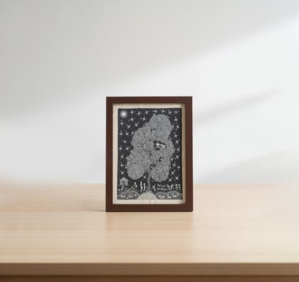 Warli Moonlight Tree”