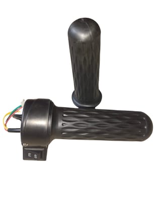 THROTTLE SET (  E / S BUTTON  ) FOR E-BIKE , ELECTRIC SCOOTER & OTHER ELECTRIC VEHICLE. 36V / 48V / 60V / 72V