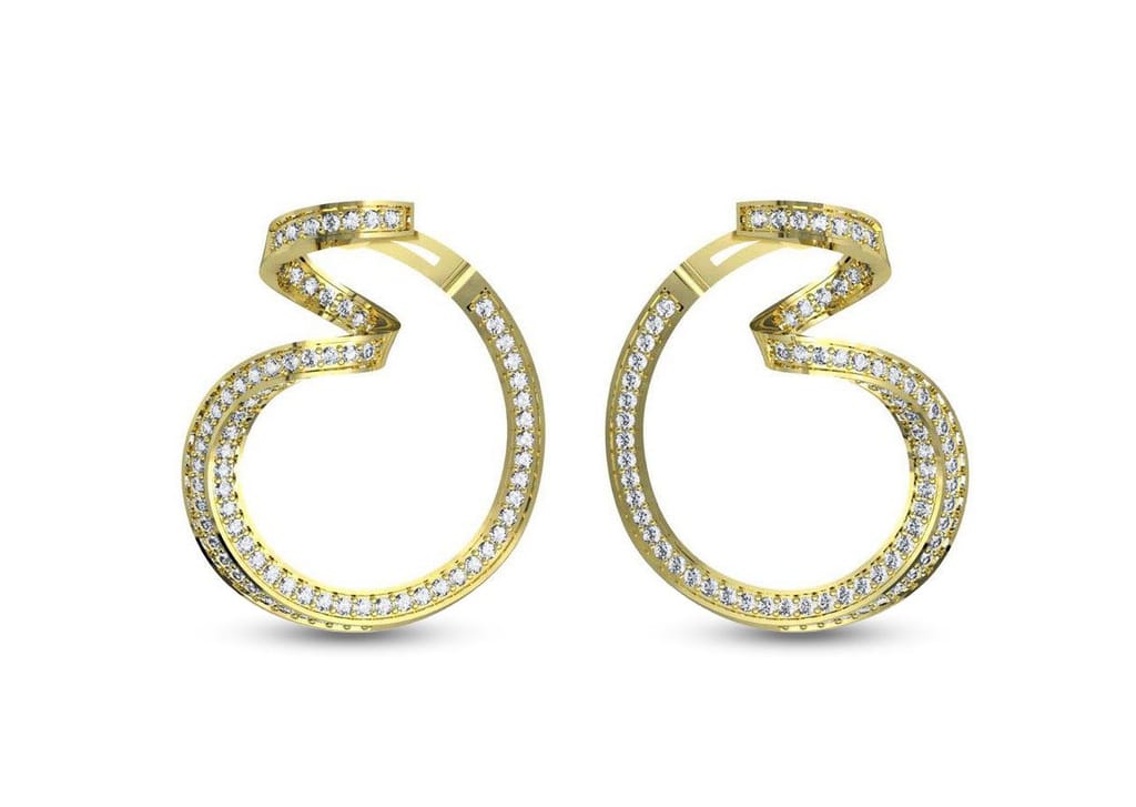 Luminous Dainty Hoop Earrings