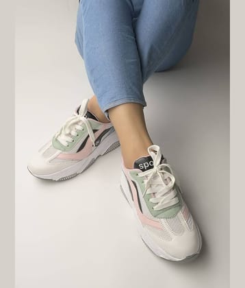 Shoetopia - White Women's Sneakers