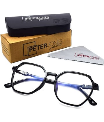 Women's Blue Cut & Anti-glare Computer Glasses | For Computer Mobile TV | Eye Protection | Zero Power | Brand - Peter Jones