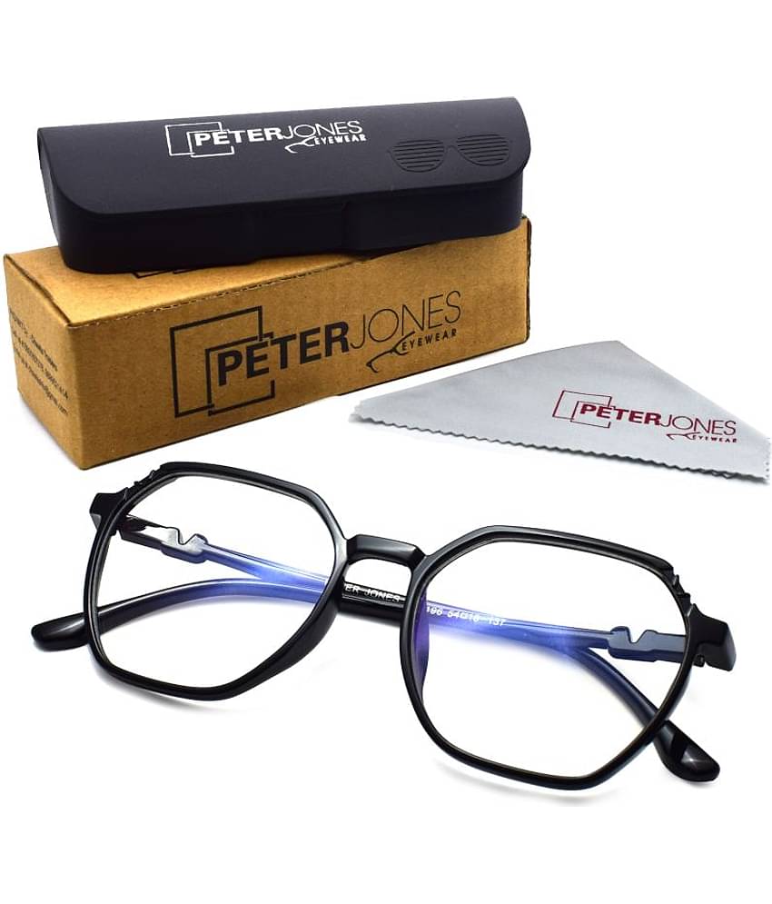 Women's Blue Cut & Anti-glare Computer Glasses | For Computer Mobile TV | Eye Protection | Zero Power | Brand - Peter Jones