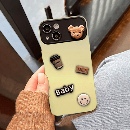 iPhone 14 Choco Coffee Case-Creamy