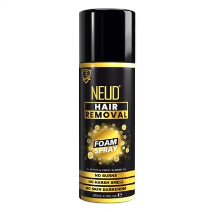 Wholesale | B2B | Bulk Order - NEUD Hair Removal Foam Spray with No Skin Darkening 72 Units (200ml Each)