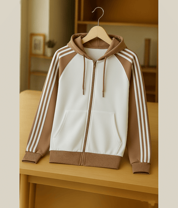 Try This Cotton Blend Hooded Men's Sweatshirt - Brown ( Pack of 1 )